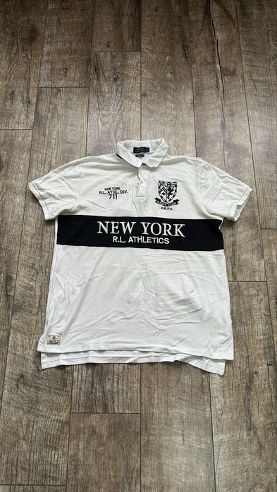 Polo Ralph Lauren Chief Keef New York Rugby Polo Shirt вінтаж поло