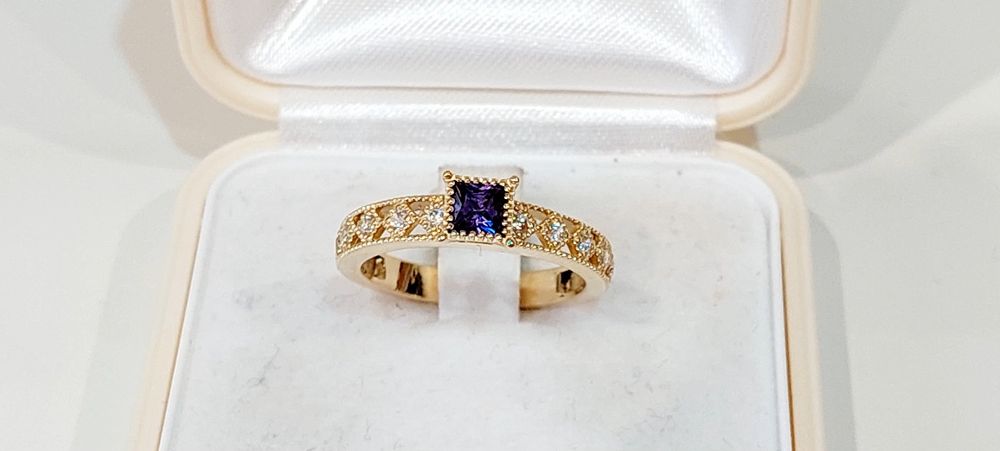 Pierścionek złoty 585 14k r 14