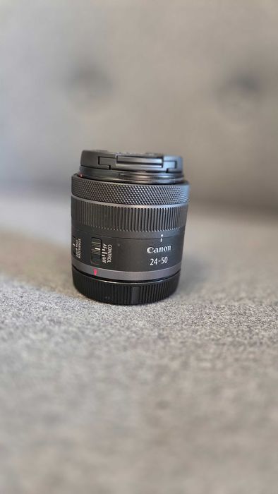 Canon RF 24-50mm IS STM – bardzo dobry stan, lekki, idealny do R8/R6