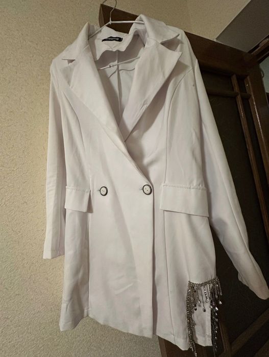 Святкова сукня піджак з бахромою