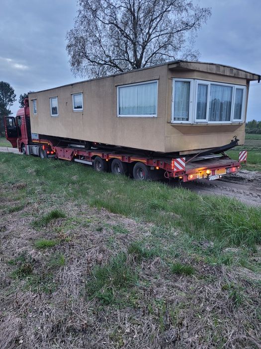 Transport maszyn  kombajny koparki nienormatywnych