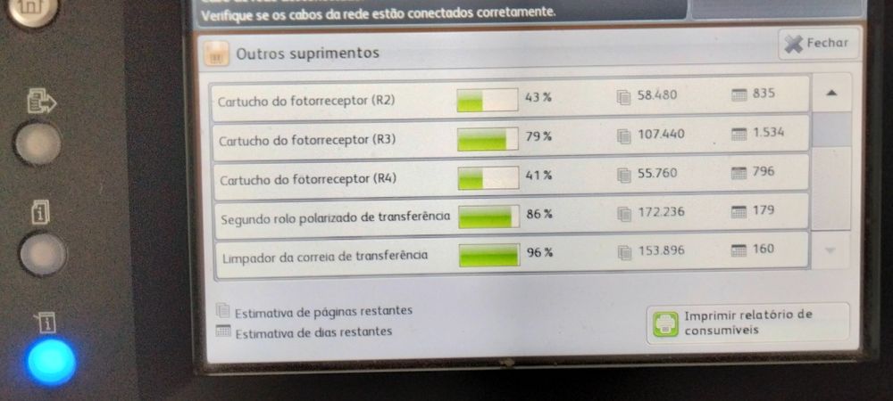 Vendo fotocopiadora Multifunções Xerox Worcentre 7845 um ano garantia