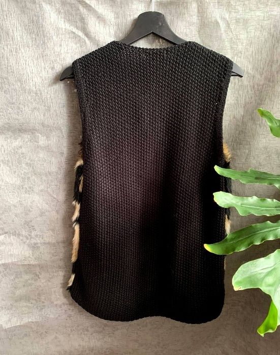 Futrzana kamizelka Camaieu M