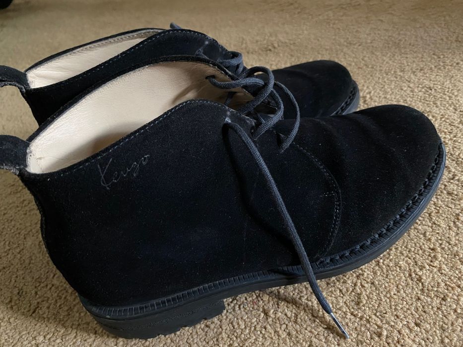 Botas kenzo camurça