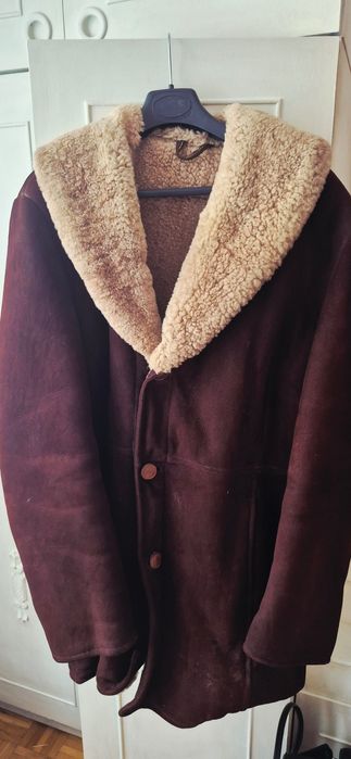 Kożuch męski, duzy rozmiar.