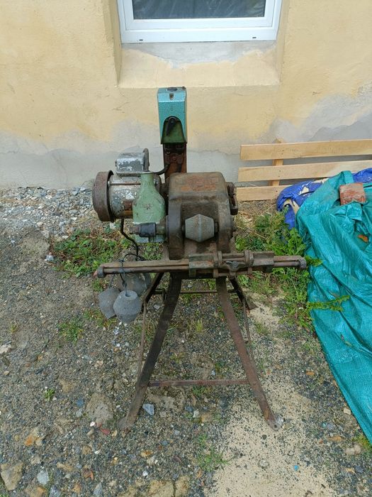 Ostrzałka do noży kosiarki listwowej 400V, sprawna