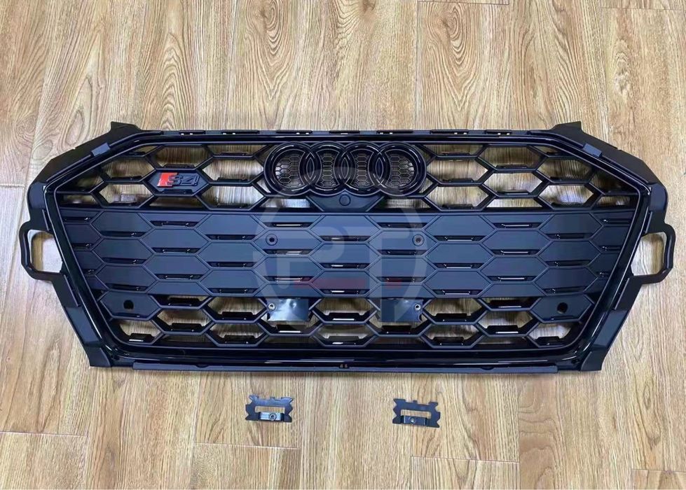 Решетка S4 рестайлинг AUDI A4 S4 B9.5 2019-2024 Решітка Диффузор
