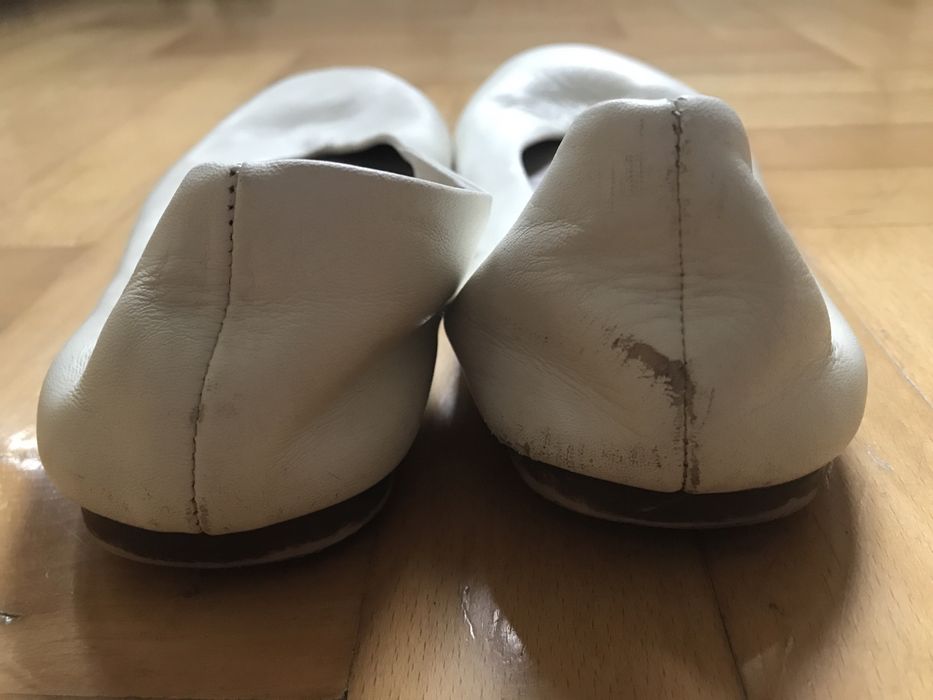 Baleriny biale roz 36