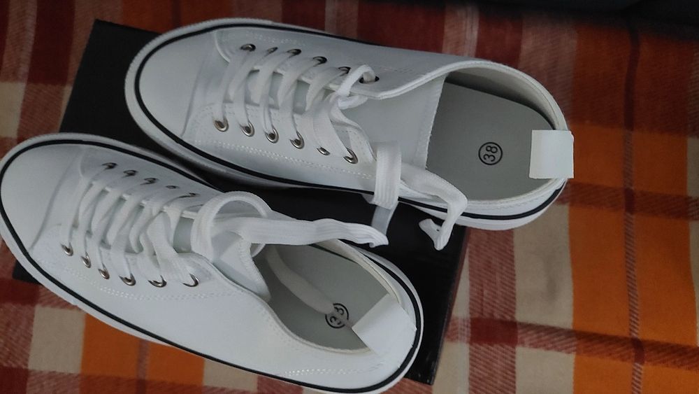 Trampki buty na platformie 38