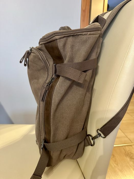 Plecak męski z funkcją torby.