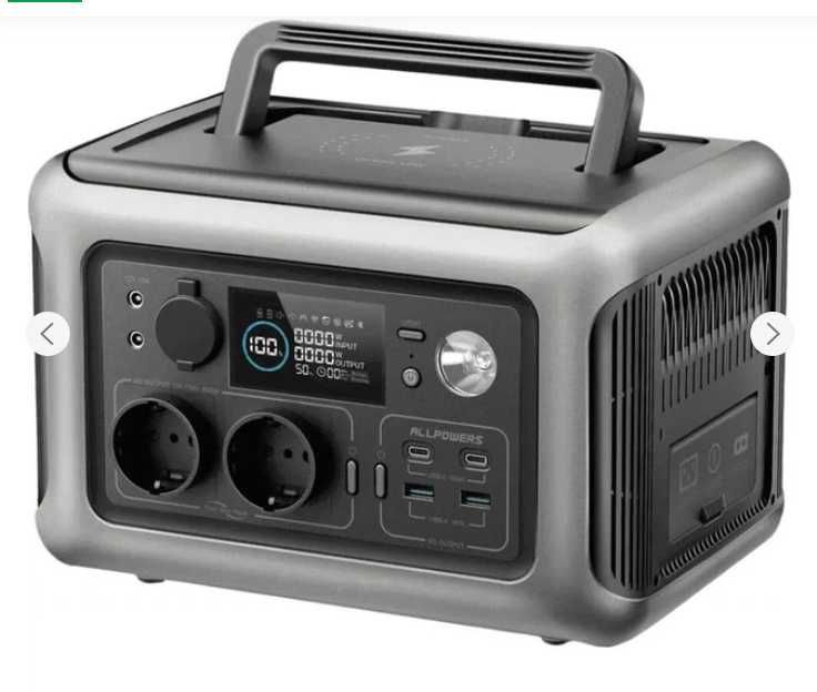 НОВА Зарядна станція Allpowers R 600 Вт / 299 Вт год / LiFePO4