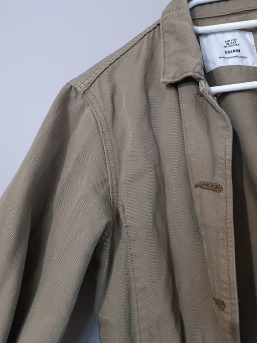 Nowa kurtka H&M khaki damska