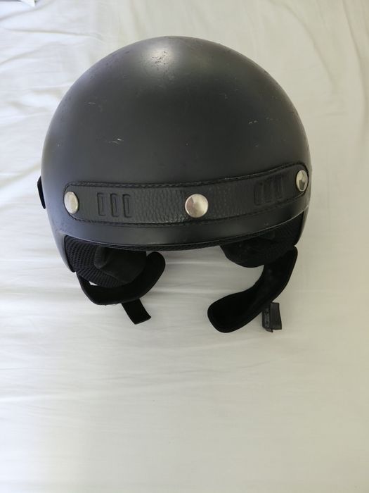 Blusão e Capacete de mota