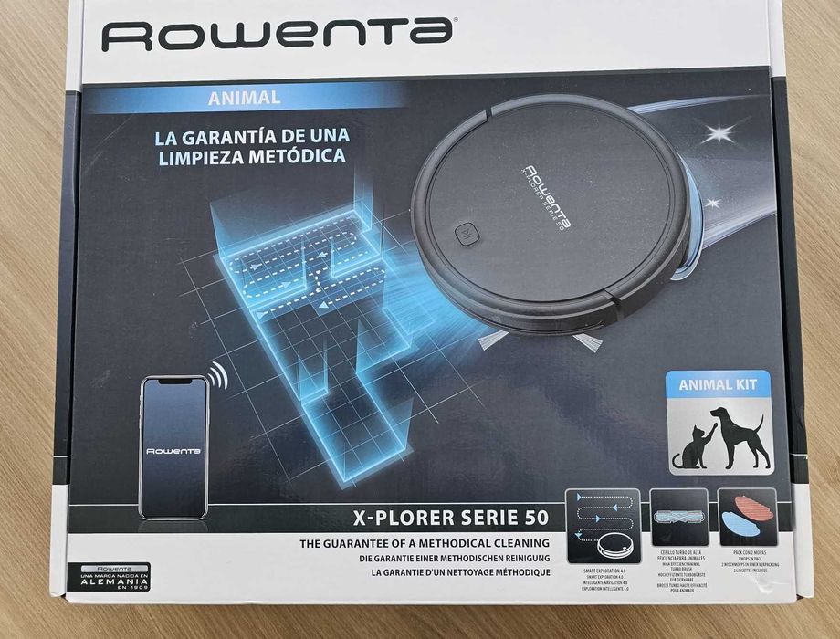 Robot Aspirador Rowenta X-Plorer Série 50 Animal Kit