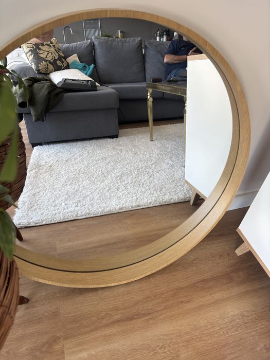 Espelho de parede redondo