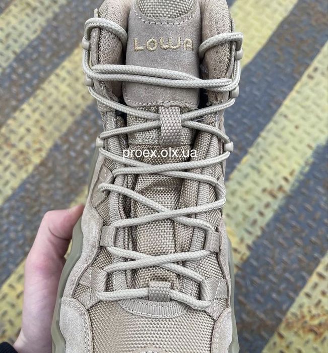 Тактичні берці Lowa Zephyr GTX койот замшеві військові Gore-Tex