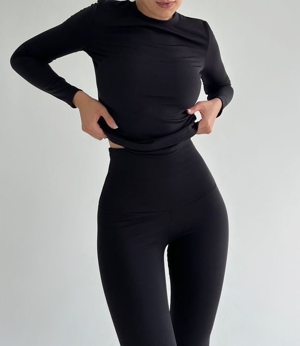 Жіночий комплект лосини на флісі bezbrendu