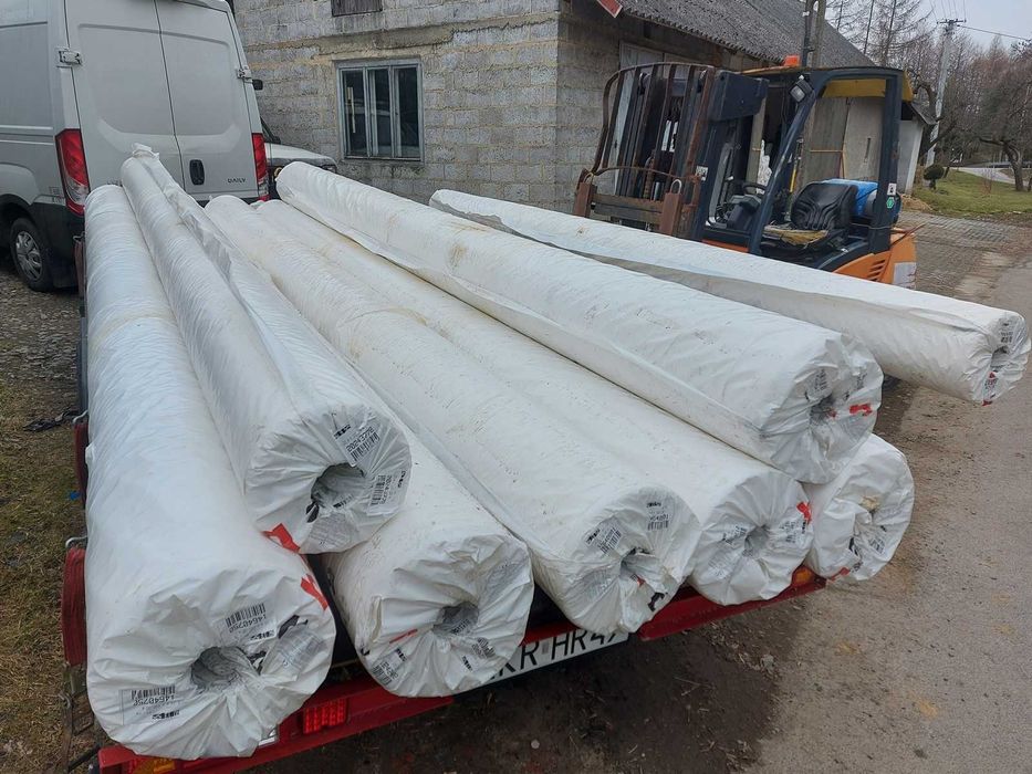 NAJSILNIEJSZA Geowłóknina drogowa do 6m 400g 24h POLIPROPYLEN