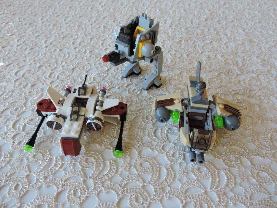 Zestawy lego Star Wars 75130, 75072, 75129 - całość