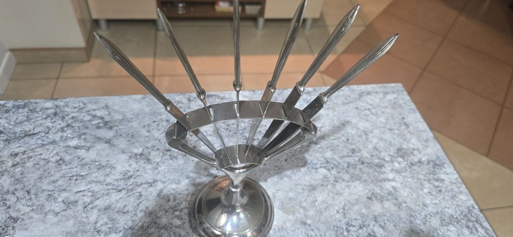 Zestaw Noży do Owoców Art Deco – Burelli Solingen (Lata 20./30.)