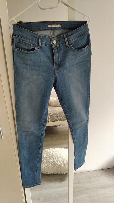 Spodnie damskie dżinsowe