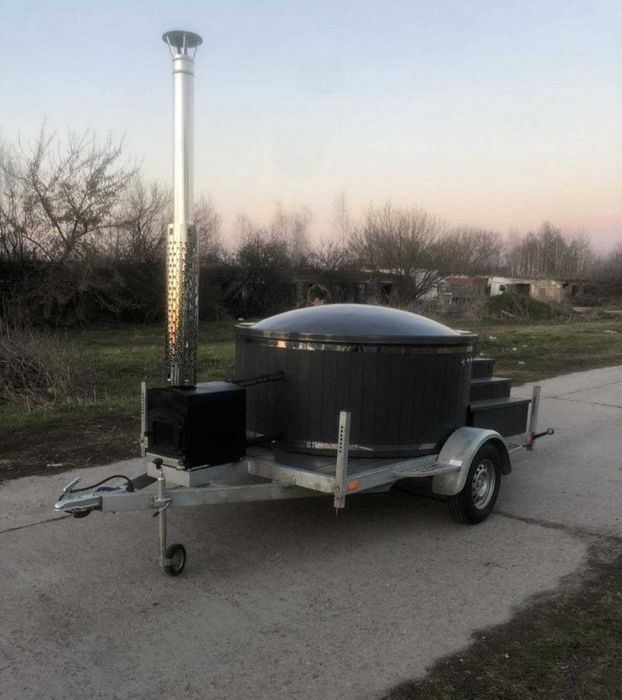 Чан на дрова Спа купіль мобільна Спа комплекс баня сауна