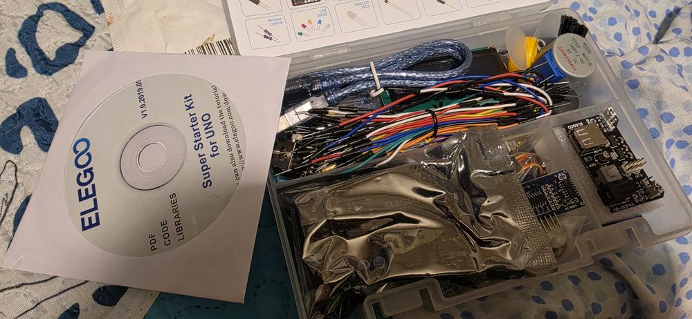 Uno R3 Elegoo starter Kit