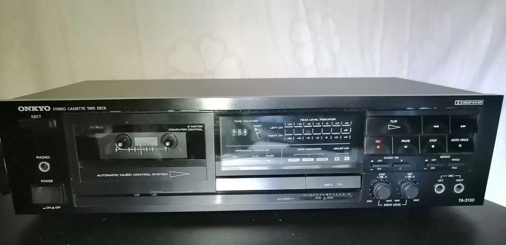 Onkyo, leitor e gravador de K7