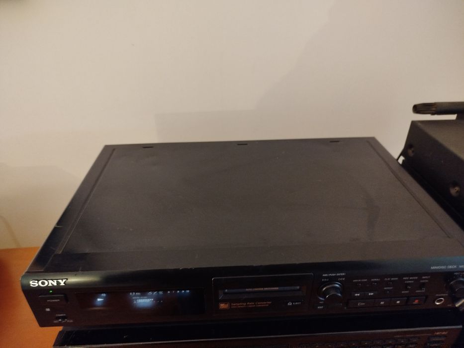 Sony MDS-JE500 minidisc (com problema na gravação)