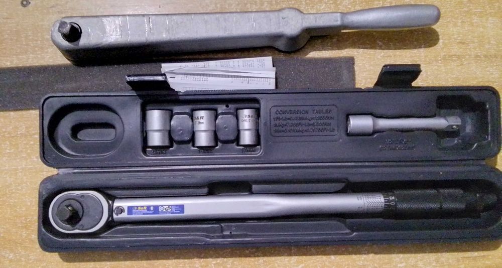 Динамометр-ключ S&R,ПЕРЕВІРЕНИЙ,28-210Нм, 1/2",доводчик кута,Німеччина