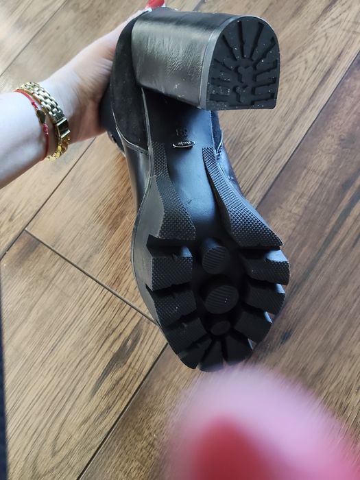 Buty słupek botki deezee