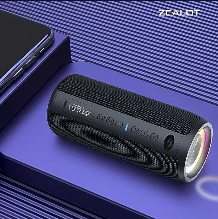 Бездротова портативна колонка ZEALOT S51 Pro 40W