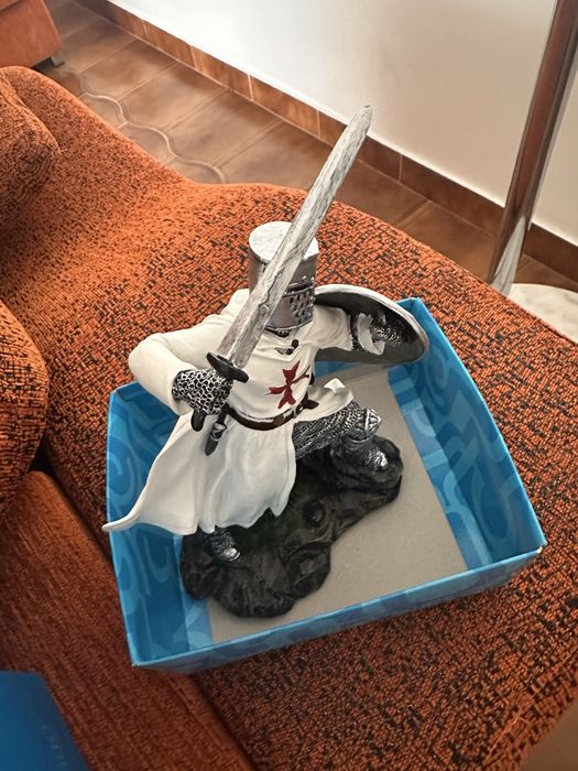 Estatueta Cavaleiro Templário (Malta)