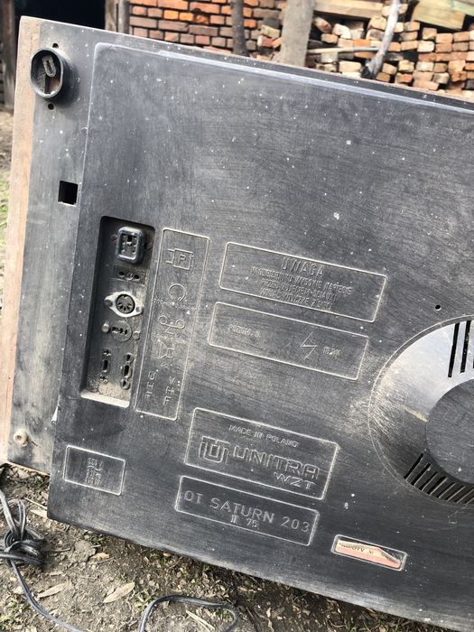 Zabytkowy telewizor