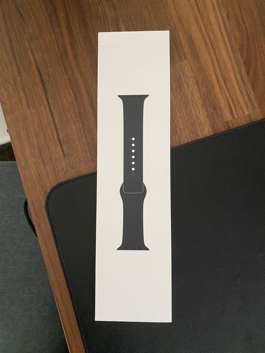 Apple sport band preta