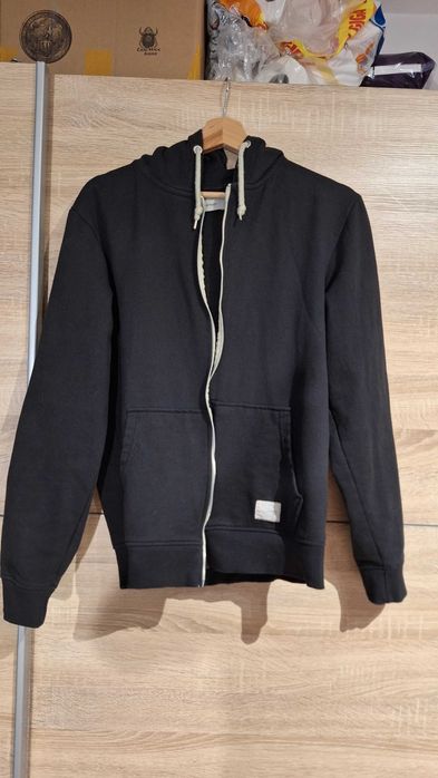 Męska Bluza rozpinana Blend BHNoah Czarna rozmiar L Bawełna Poliester