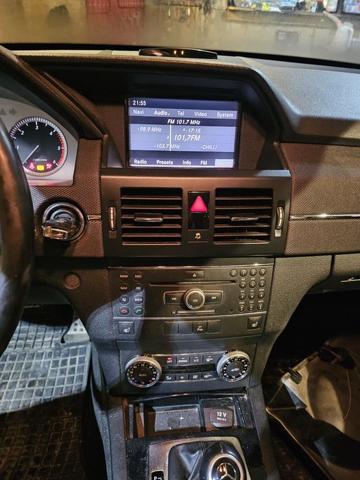 Radio mercedes Glk ekran LCD