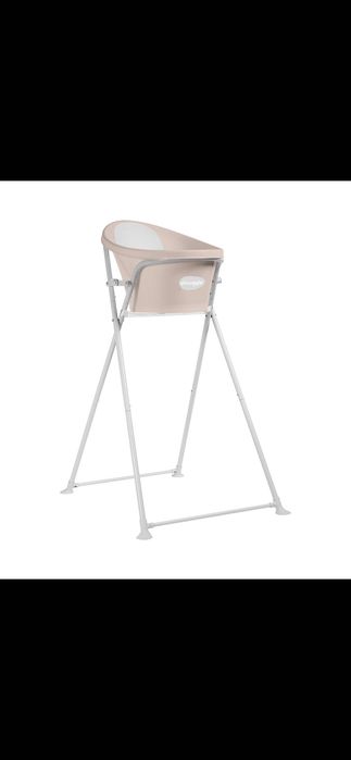 Banheira Shnuggle Taupe + suporte original