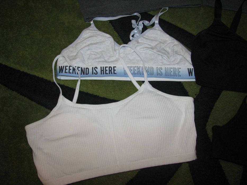 oddam staniki sportowe rozm 158/164