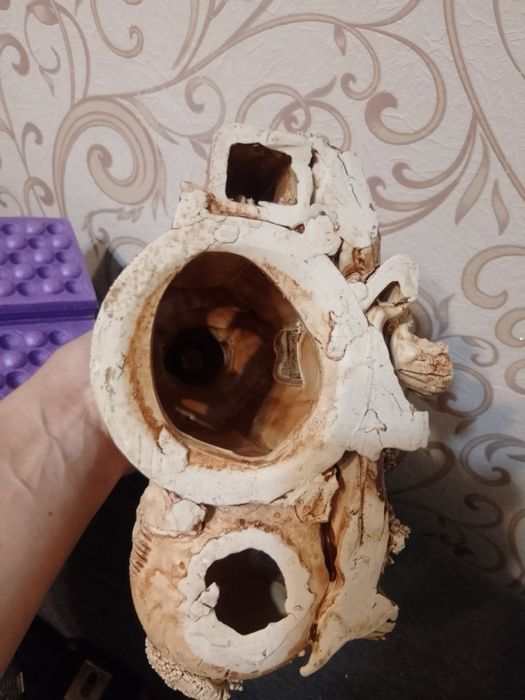 Декор замок аквариум акваріум