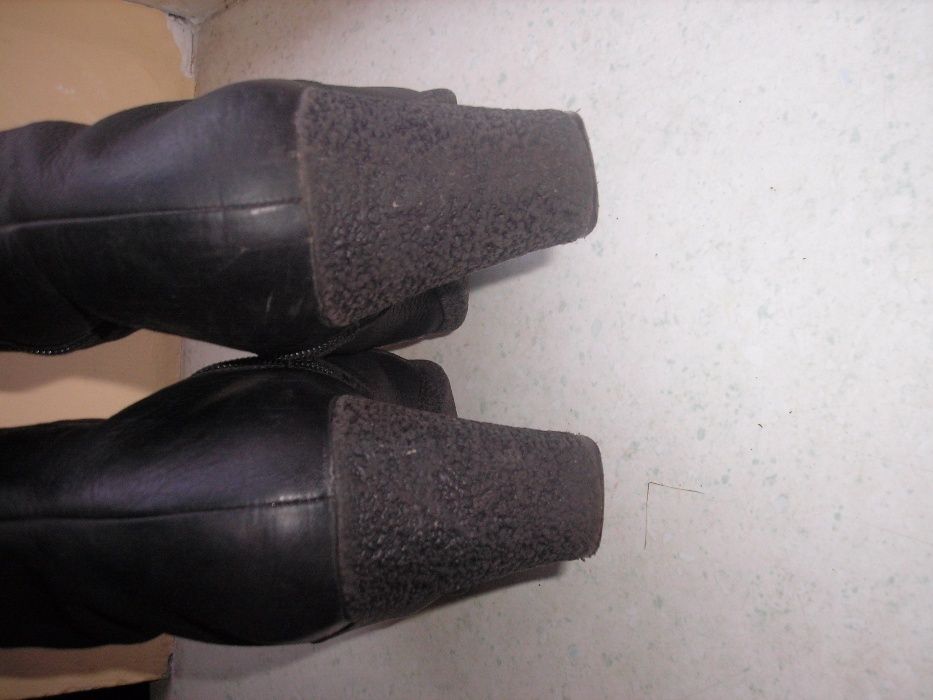 сапоги чоботи шкіра кожа Clarks 7 розм наш 41