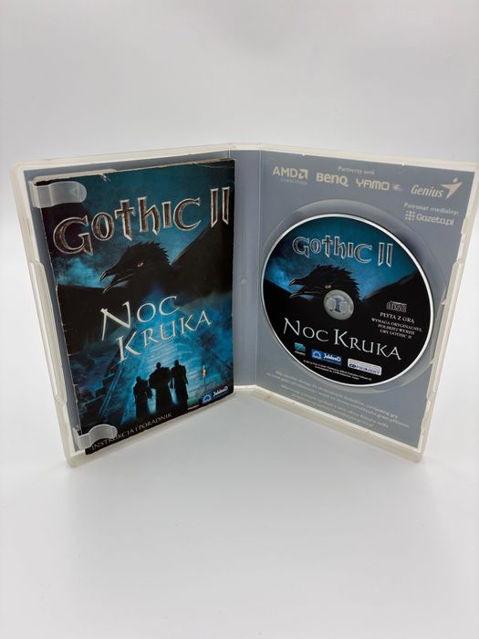 Gothic II Koc Kruka dodatek do gry Polska wersja językowa + instrukcja