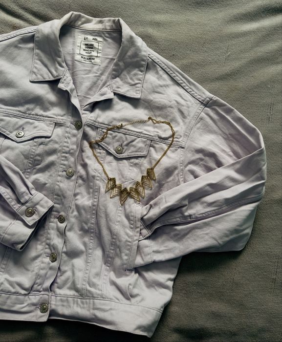 Kurtka dżinsowa Pull&Bear L oversize i gratis