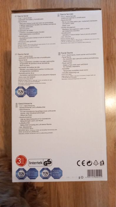 Sauna facial SilverCrest 3 em 1