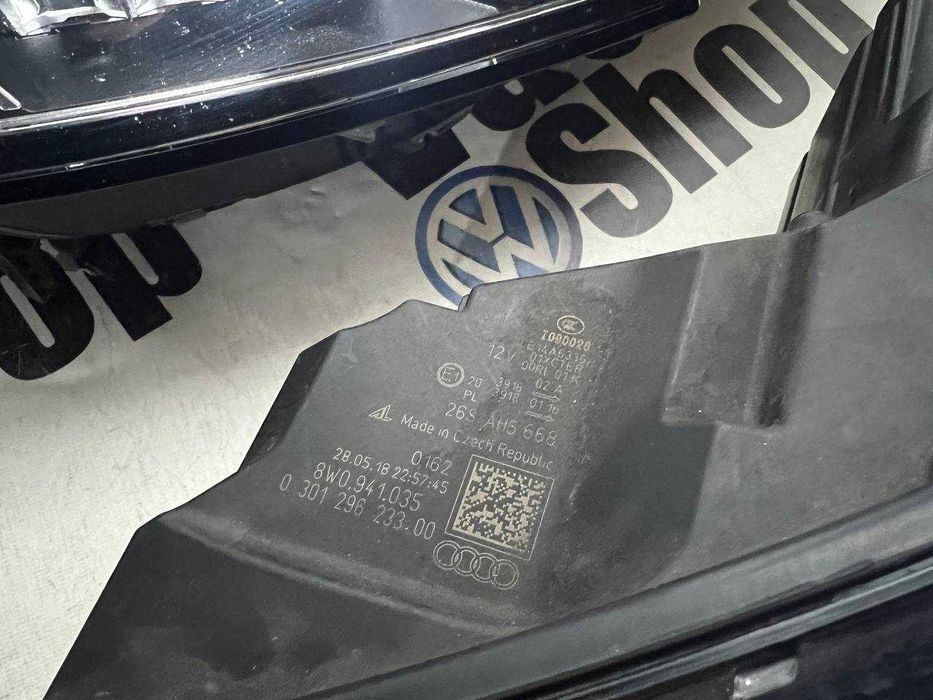 Фары Audi A4 B9 Матрица Фара Фари Ауди А4 Б9 Фонари Ауді A4 Фара