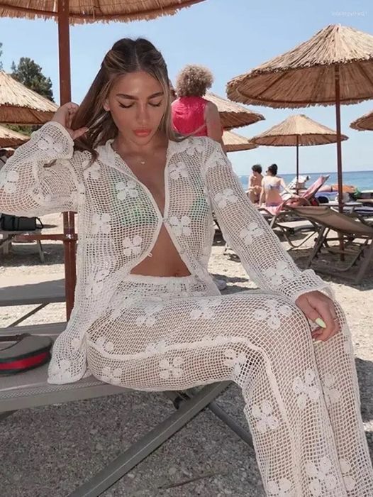 Костюм пляжний Zara кроше