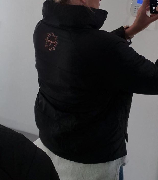 Kurtka nowa Desigual czarna rozmiar s 36 oryginalna czarna oversize