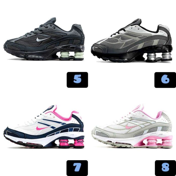 ‼️БЕЗ ПЕРЕДПЛАТ ‼️Nike Shox 2 SP x Supreme / 13 Кольорів / Шокс Супрім