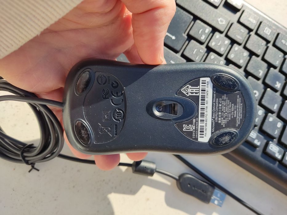 Teclado Acer e rato Microsoft