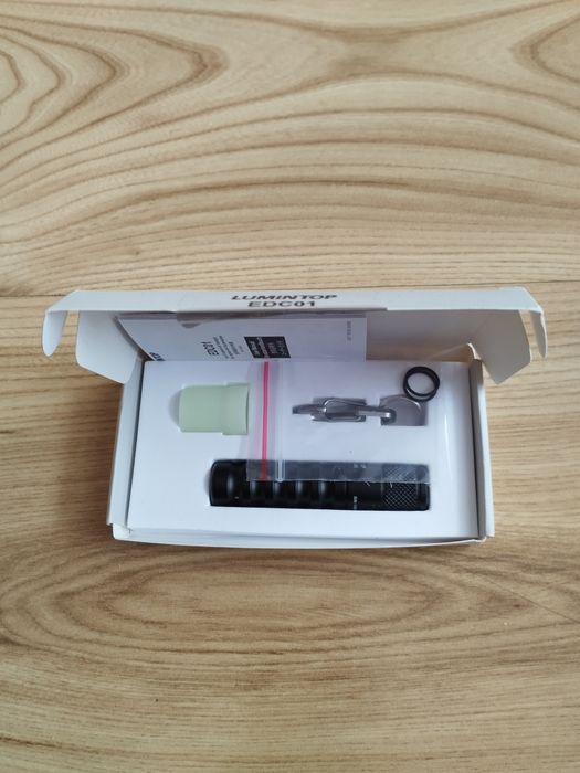 Lumintop EDC01 mini latarka brelok wodoodporna 120 lumenów